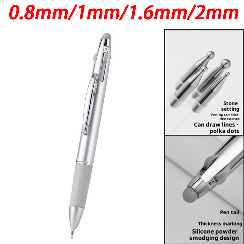 Nail Art Dotting Tool - 4in1 0.8/1.0/1.6/2.0mm 네일 도트 펜 네일