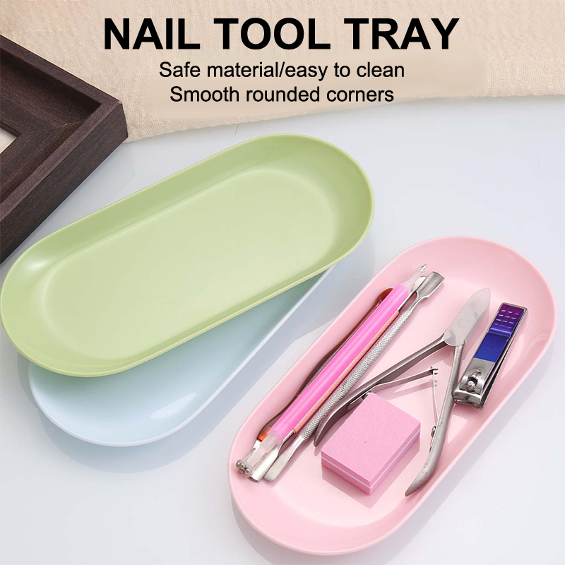 Nail Art Zone - Z. 플라스틱 화장품 보관 트레이 네일