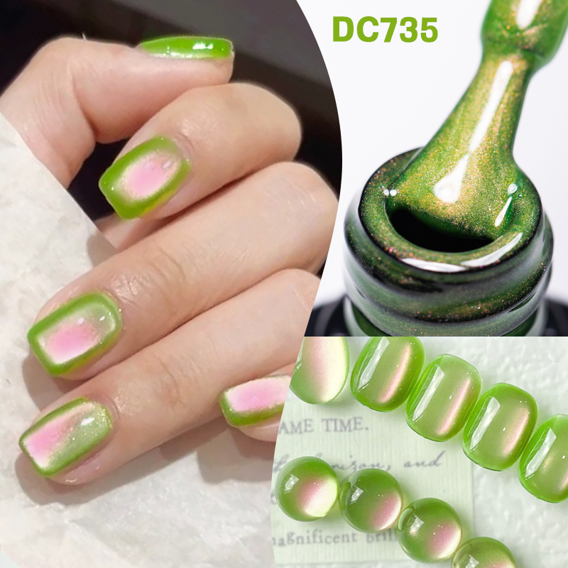 Nail Art Emerald Green - MTSSII 7ml 구아바 고양이 마그네틱 네일