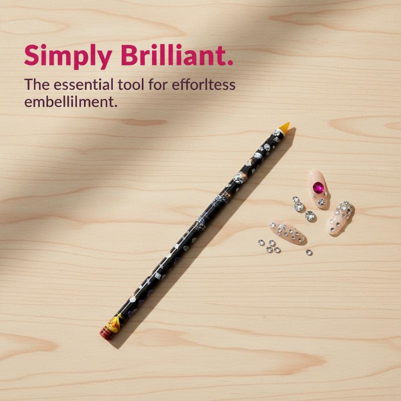 Nail Art Dotting Tool - 전문 네일 아트용 왁스 도팅 펜슬