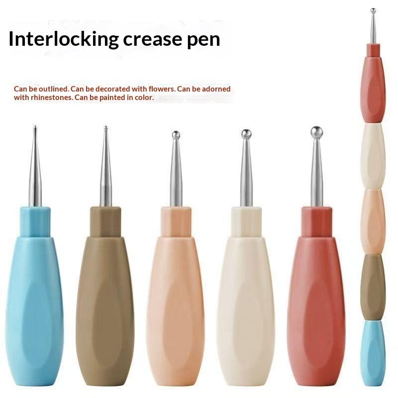 Nail Art Dotting Tool - 네일 아트 도트 펜 세트 5개