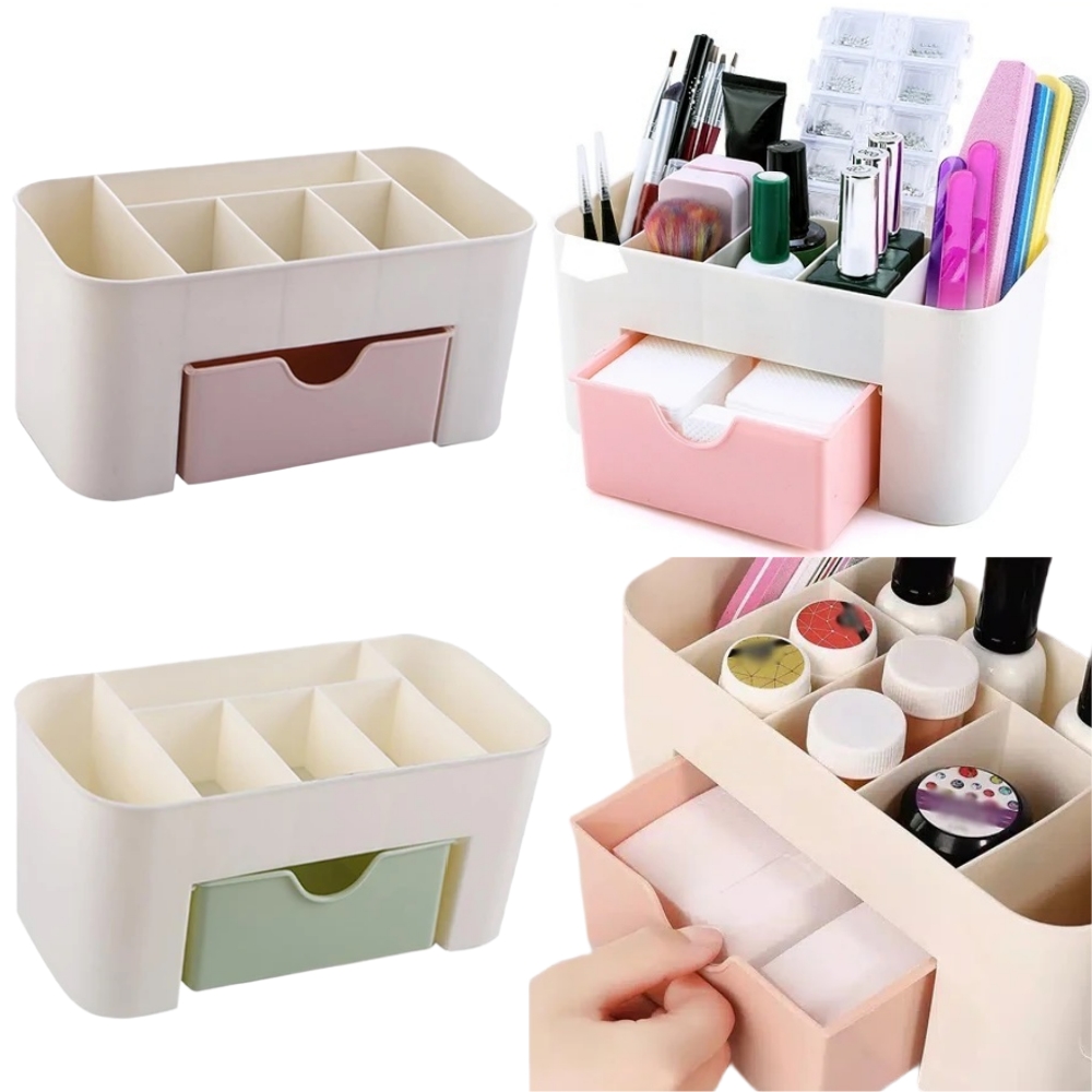 Nail Art Simple - 네일 아트 주최자 데스크탑 서랍 화장품
