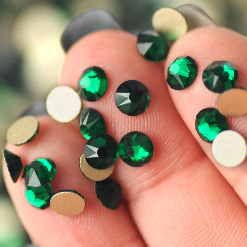 YANRUO 2088NoHF 모든 사이즈 에메랄드 플랫 - Nail Art Emerald Green 리뷰 및 가격