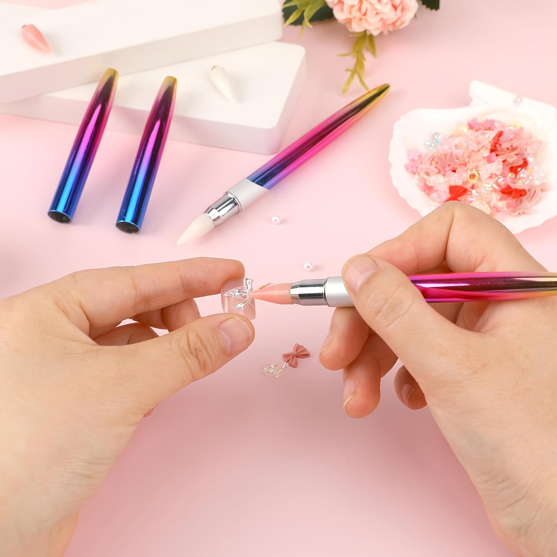 왁스가 필요 없는 자가 접착식 다이아몬드 페인팅 펜,  - Nail Art Dotting Tool 리뷰 및 가격