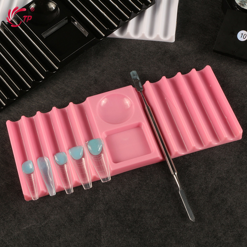 TP 듀얼 폼 홀더 플라스틱 펜 스탠드 네일 아트 도구 - Nail Art Simple 리뷰 및 가격
