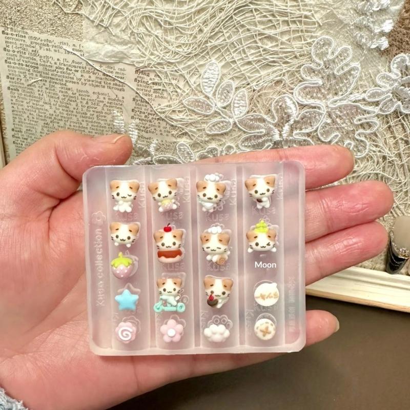 Z. 3D 릴리프 실리콘 네일 아트 몰드 만화 동물 고 - Nail Art Zone 리뷰 및 가격