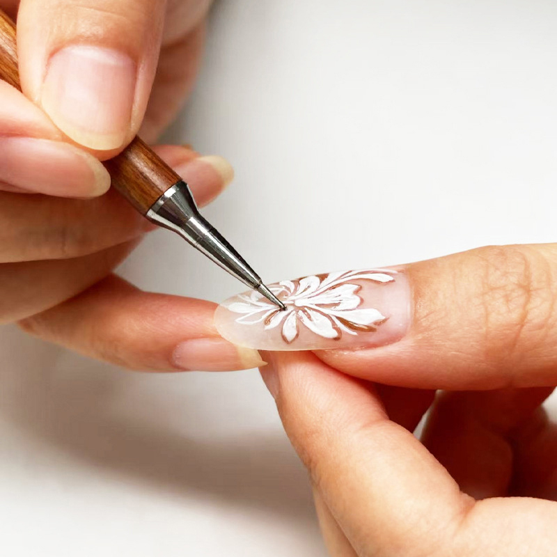 샌달우드 네일 도팅펜, 더블 엔드 네일 아트 도팅 도구 - Nail Art Dotting Tool 리뷰 및 가격