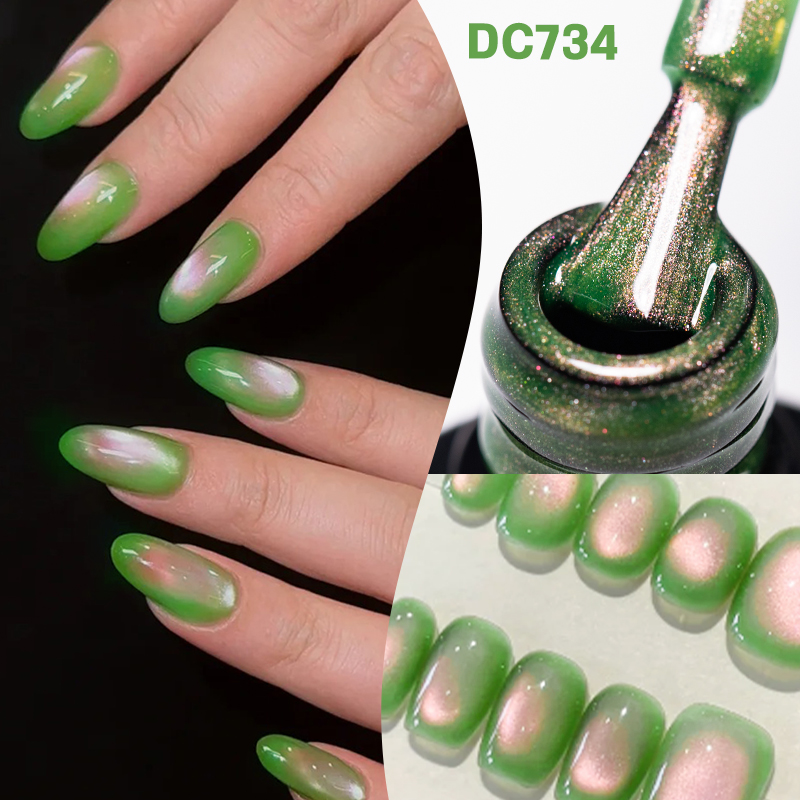 MTSSII 7ml 구아바 고양이 마그네틱 네일 젤 폴 - Nail Art Emerald Green 리뷰 및 가격