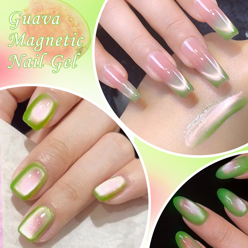 MTSSII 7ml 구아바 고양이 마그네틱 네일 젤 폴 - Nail Art Emerald Green 리뷰 및 가격