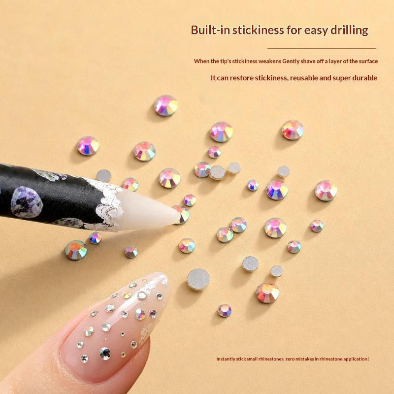 1개 네일아트 도트펜슬 라인스톤 픽커 비접촉식 픽업 도 - Nail Art Dotting Tool 리뷰 및 가격