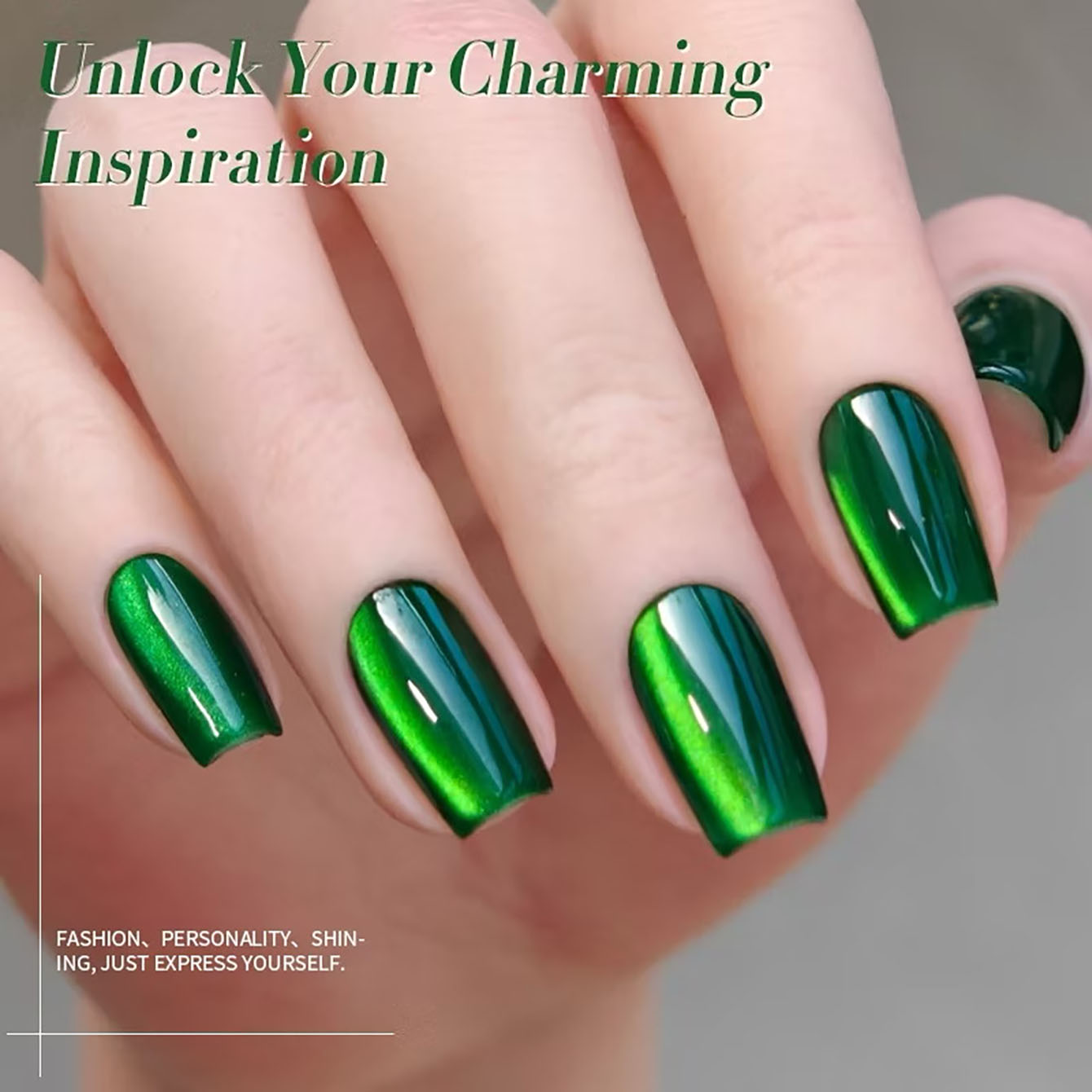 MIANEL 10ML 그린 네일 폴리쉬 에메랄드 캣아이 - Nail Art Emerald Green 리뷰 및 가격