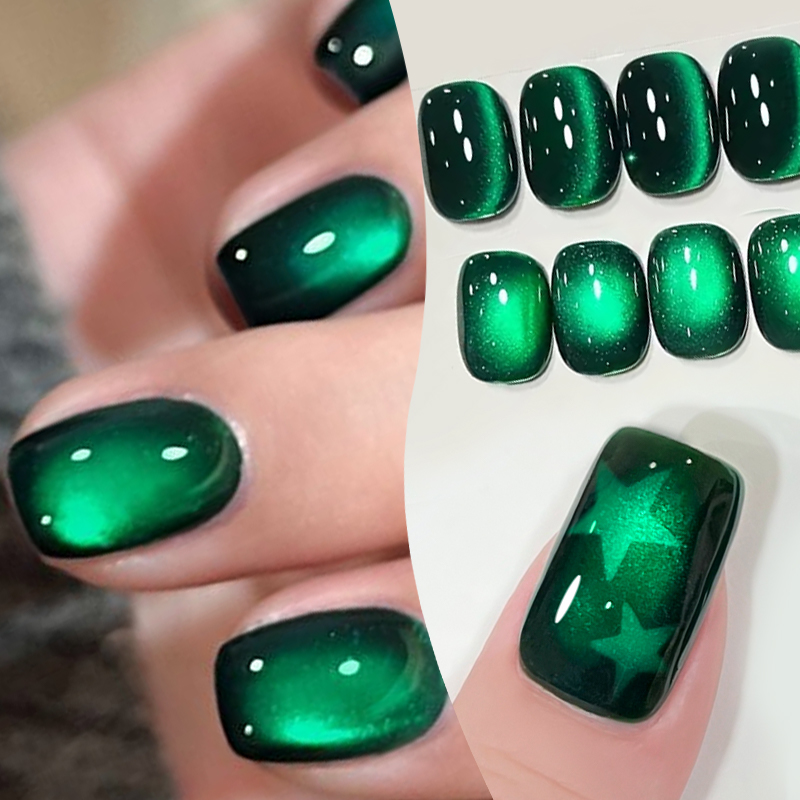 본 프리티 10ml 에메랄드 그린 젤 폴리쉬 캣 마그네 - Nail Art Emerald Green 리뷰 및 가격
