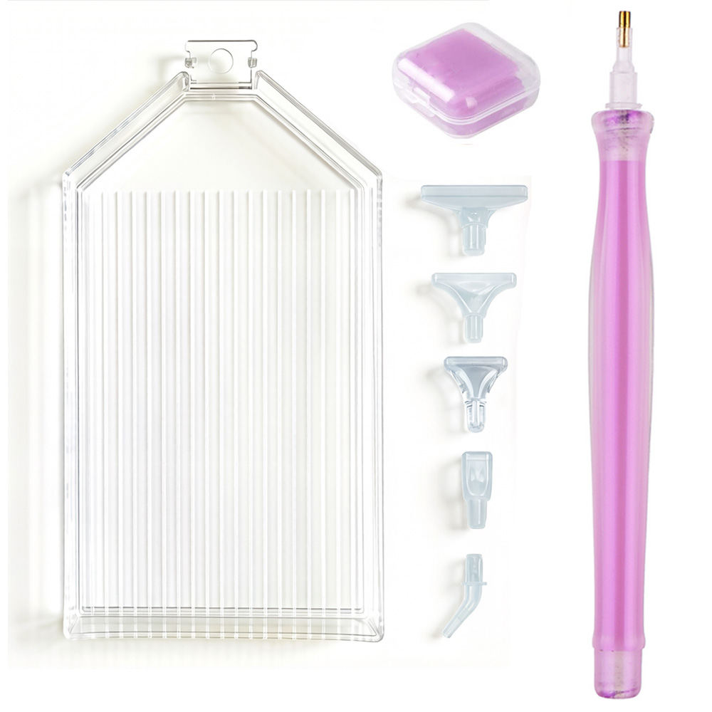 다이아몬드 페인팅 액세서리 펜 트레이 세트 네일아트 라 - Nail Art Dotting Tool 리뷰 및 가격