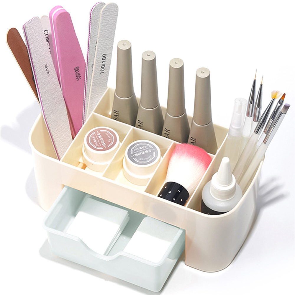 네일 아트 주최자 데스크탑 서랍 화장품 보관 상자 메이 - Nail Art Simple 리뷰 및 가격