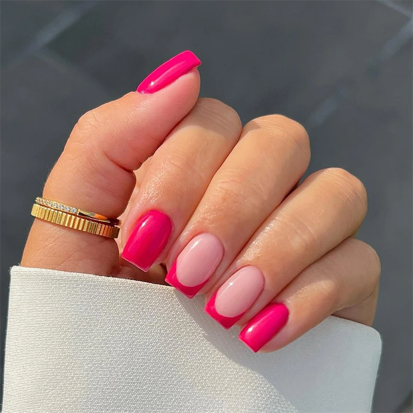 스파이스 걸스 웨어러블 손톱, 간단한 줄무늬 가짜 손톱 - Nail Art Simple 리뷰 및 가격