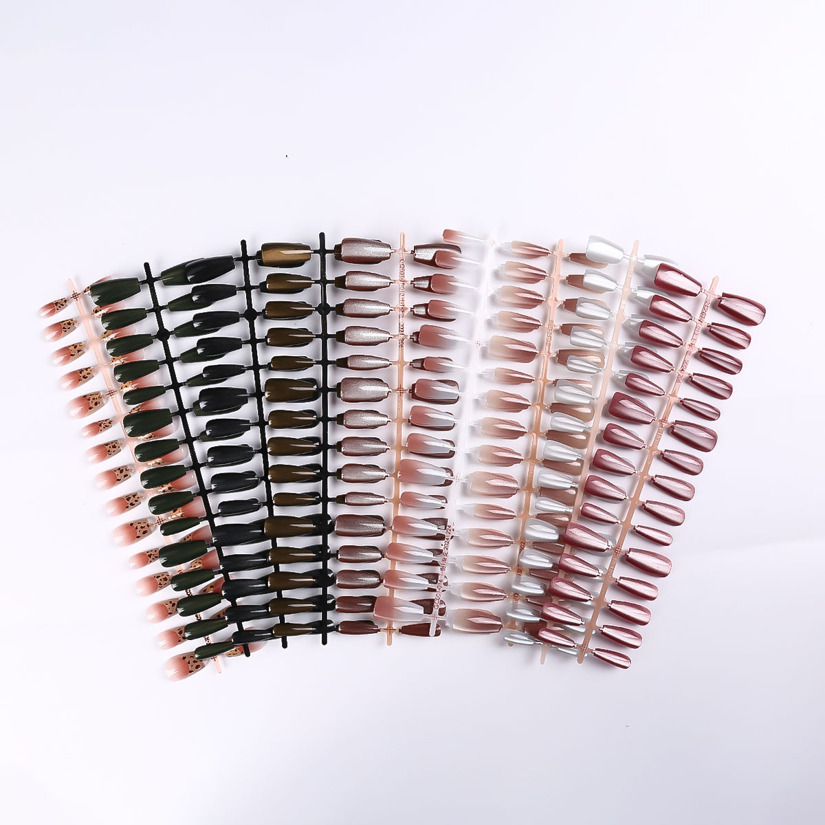 30개입 타원형 짧은 핑크 프레스온 네일 심플 옴브레  - Nail Art Simple 리뷰 및 가격