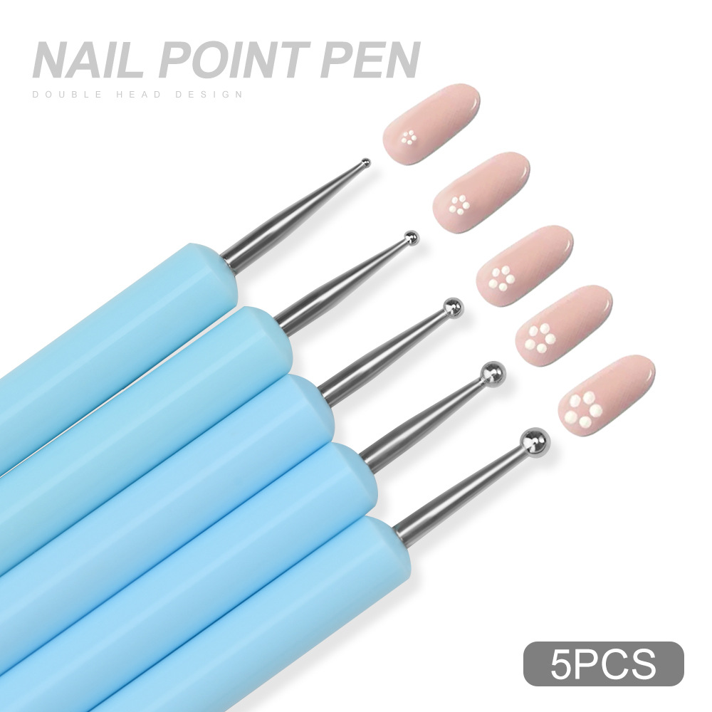 1/3/5/6/pcs/set 네일 아트 브러쉬-실리콘  - Nail Art Dotting Tool 리뷰 및 가격